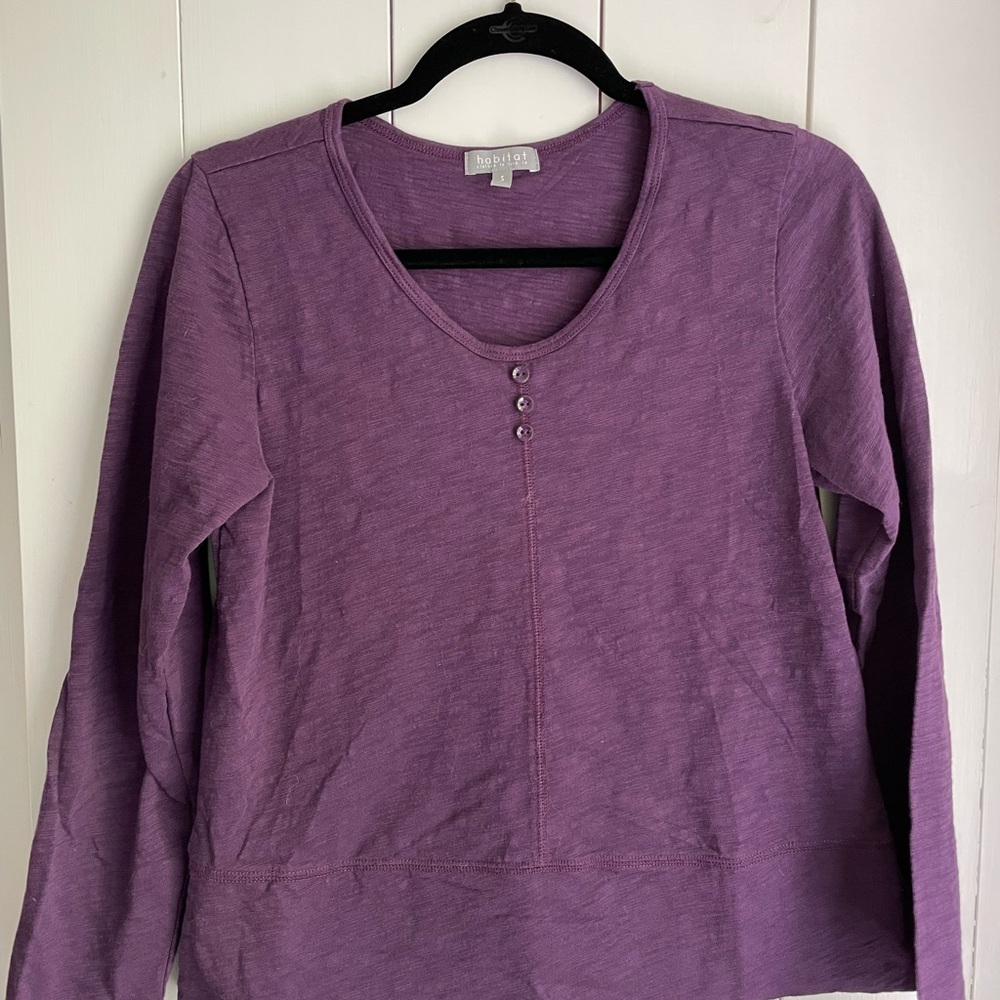Habitat Purple Long Sleeve Shirt